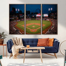 St. Louis Cardinals Baseball Team Print - Busch Stadium Wall by MyGreatCanvas | Canvas Wall Art Prints | Photo Prints & Wall Decor