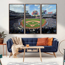 New York Mets Baseball Team Print - Citi Field Stadium Wall
