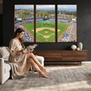 Citi Field Wall Art Print | 3-Panel New York Mets Baseball
