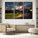 Fenway Park Wall Art Canvas Print | Large Baseball Stadium