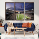 New England Patriots Football Team Print - Foxborough by MyGreatCanvas | Canvas Wall Art Prints | Photo Prints & Wall Decor