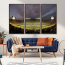 Michigan Wolverines Print - Michigan Stadium Wall Art Canvas