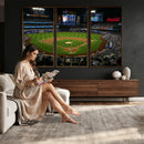 Oakland Athletics Baseball Print - RingCentral Coliseum