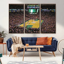 TD Garden Basketball Canvas Wall Art - Boston Celtics Live by MyGreatCanvas | Canvas Wall Art Prints | Photo Prints & Wall Decor