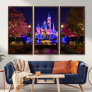 Disney Castle Wall Art – Framed Magic Kingdom Canvas by MyGreatCanvas | Canvas Wall Art Prints | Photo Prints & Wall Decor