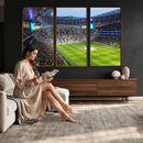 Tottenham Hotspur Stadium Canvas Print, Match Day Triple