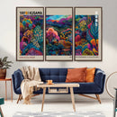Framed Japanese 1986 Wall Art Print, Yayoi Kusama 1986 Wall