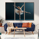 Ballet Dancer Wall Art – Framed Graceful Pose Canvas by MyGreatCanvas | Canvas Wall Art Prints | Photo Prints & Wall Decor