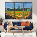 Wrigley Field Chicago Cubs Panoramic Canvas Print – by MyGreatCanvas | Canvas Wall Art Prints | Photo Prints & Wall Decor