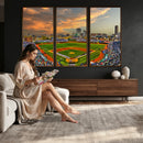 Chicago Wrigley Field Wall Art Canvas Print – Iconic