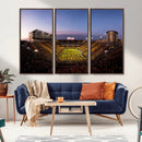 Iowa Hawkeyes Kinnick Stadium Wall Art Canvas Print, Framed