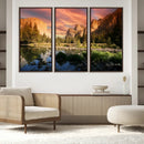 Yosemite Valley Wall Art Canvas Print – El Capitan Sunset by MyGreatCanvas | Canvas Wall Art Prints | Photo Prints & Wall Decor
