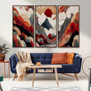 Abstract Mountain Wall Art Canvas Print – Vibrant Stylized by MyGreatCanvas | Canvas Wall Art Prints | Photo Prints & Wall Decor