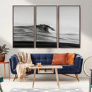Black Wave Wall Art Canvas Print – Framed Abstract Surf by MyGreatCanvas | Canvas Wall Art Prints | Photo Prints & Wall Decor