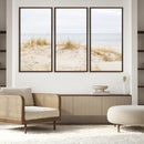 Beach Dunes Wall Art Canvas Print – Framed Serene Coastal by MyGreatCanvas | Canvas Wall Art Prints | Photo Prints & Wall Decor