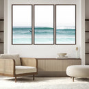 Surfing Wall Art Canvas Print – Framed Ocean Waves