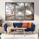 Cypress Tunnel Wall Art – Framed Misty Road Canvas Artwork, by MyGreatCanvas | Canvas Wall Art Prints | Photo Prints & Wall Decor