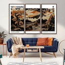 Modern Japanese Wall Art Canvas Print – Framed Abstract by MyGreatCanvas | Canvas Wall Art Prints | Photo Prints & Wall Decor
