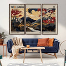 Modern Japanese Wall Art Canvas Print – Framed Abstract by MyGreatCanvas | Canvas Wall Art Prints | Photo Prints & Wall Decor