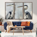 Bird Canvas Decor Wall Art Canvas Print – Framed Coastal
