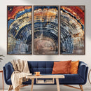 Tree Rings Wall Art Canvas Print – Framed Wood Art Picture by MyGreatCanvas | Canvas Wall Art Prints | Photo Prints & Wall Decor