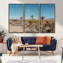 Joshua Tree Wall Art Canvas Print – Framed Desert Landscape