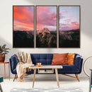 Half Dome Wall Art Canvas Print – Framed Yosemite National