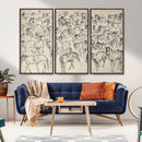 Wild Horse Stampede Wall Art Canvas Print – Monochrome by MyGreatCanvas | Canvas Wall Art Prints | Photo Prints & Wall Decor