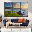 Pebble Beach Golf Links Wall Art Canvas Print – Iconic