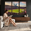 Chicago Bears Soldiers Field Wall Art Canvas Print – Framed