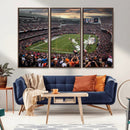 Chicago Bears Soldiers Field Wall Art Canvas Print – Framed by MyGreatCanvas | Canvas Wall Art Prints | Photo Prints & Wall Decor