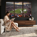 Chicago Bears Soldiers Field Wall Art Canvas Print – Framed