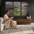 Chicago Bears Soldiers Field Wall Art Canvas Print – Framed