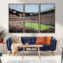 Chicago Bears Soldiers Field Wall Art Canvas Print – Framed