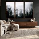 Foggy Forest Wall Art Canvas Print – Mountain Woodland by MyGreatCanvas | Canvas Wall Art Prints | Photo Prints & Wall Decor