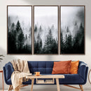 Foggy Pine Forest Canvas Wall Art by MyGreatCanvas | Canvas Wall Art Prints | Photo Prints & Wall Decor