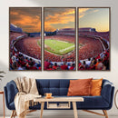 Dooley Stadium Wall Art, Sports Arena Canvas Print, Dooley by MyGreatCanvas | Canvas Wall Art Prints | Photo Prints & Wall Decor