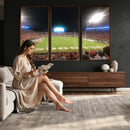 Dooley Stadium Wall Art, Sports Arena Panoramic Canvas