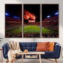 Jordan-Hare Football Stadium Wall Art Canvas Print, Football by MyGreatCanvas | Canvas Wall Art Prints | Photo Prints & Wall Decor
