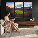 Jordan-Hare Stadium Wall Art Canvas Print, Football Stadium