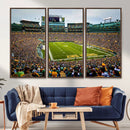 Green Bay Packers Lambeau Field Stadium Wall Art Canvas by MyGreatCanvas | Canvas Wall Art Prints | Photo Prints & Wall Decor