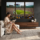 Green Bay Packers Lambeau Field Stadium Wall Art Canvas