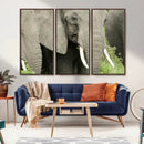 Wild Elephant Wall Art Canvas Print by MyGreatCanvas | Canvas Wall Art Prints | Photo Prints & Wall Decor