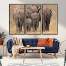 Wild Elephant Wall Art Canvas Print by MyGreatCanvas | Canvas Wall Art Prints | Photo Prints & Wall Decor