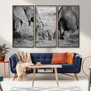 Wild Elephant Wall Art Canvas Print by MyGreatCanvas | Canvas Wall Art Prints | Photo Prints & Wall Decor