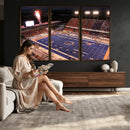 Boise State Stadium Large Wall Art Canvas Print for Living