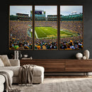 Green Bay Packers Stadium Wall Art Canvas Print, Lambeau by MyGreatCanvas | Canvas Wall Art Prints | Photo Prints & Wall Decor
