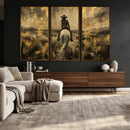 Cowgirl Wall Art Canvas Print, Western Horse Rider Wall Art, by MyGreatCanvas | Canvas Wall Art Prints | Photo Prints & Wall Decor