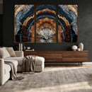 Abstract Wood Grain Canvas Print, Tree Ring Pattern Wall by MyGreatCanvas | Canvas Wall Art Prints | Photo Prints & Wall Decor