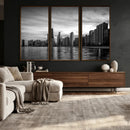 Chicago Wall Art Canvas Print, Chicago City Downtown Night by MyGreatCanvas | Canvas Wall Art Prints | Photo Prints & Wall Decor